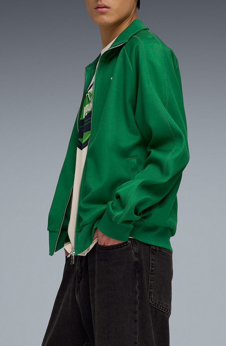 PUMA T7 Track Jacket, Alternate, color, Archive Green