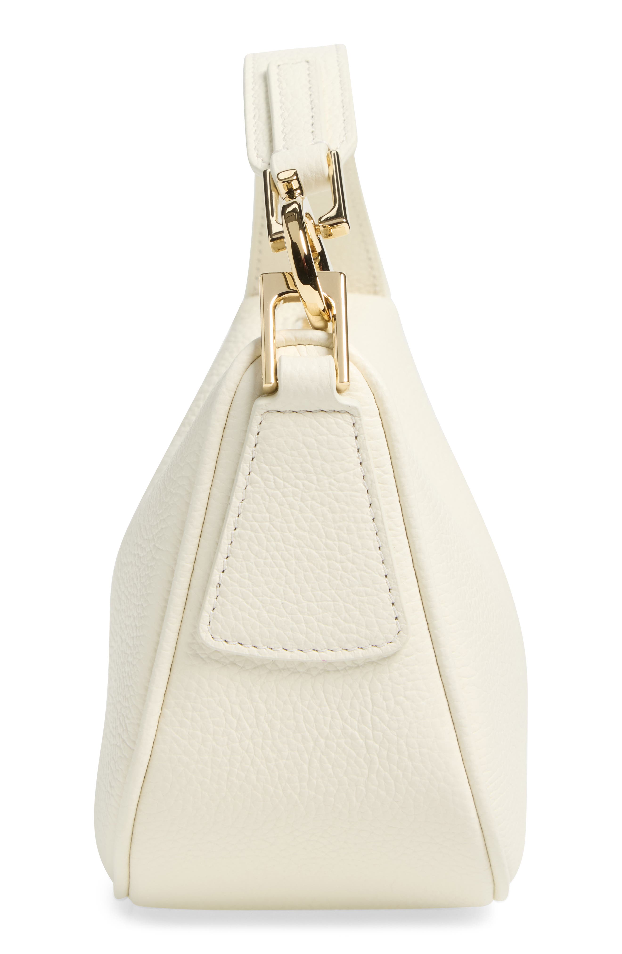 Mini Smile Leather Top Handle Bag, Alternate, color, MASCARPONE
