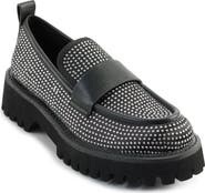 KARL LAGERFELD PARIS Grady Crystal Lug Sole Loafer