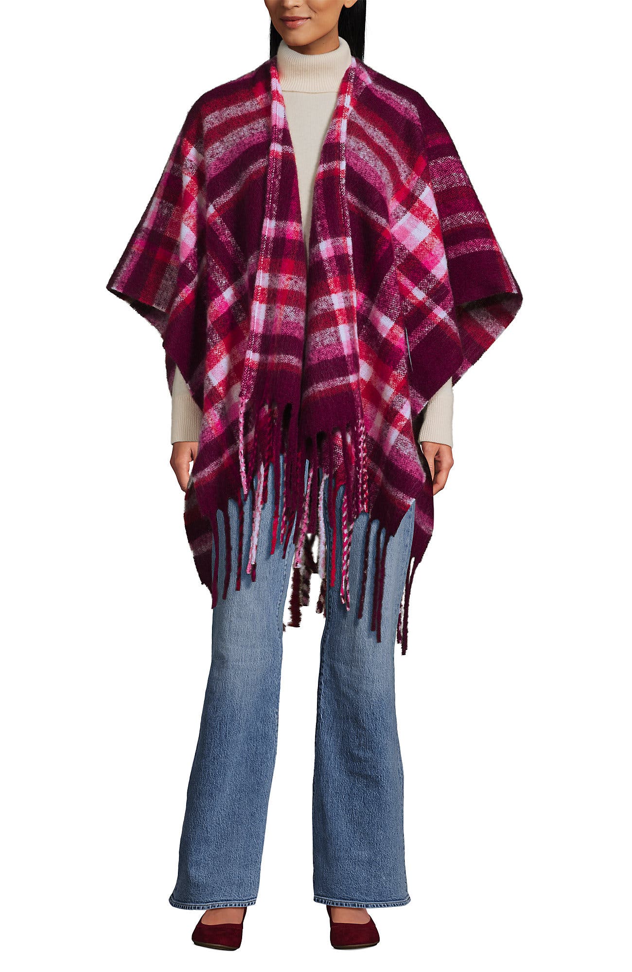 selected Vivid Plum/Magenta Plaid