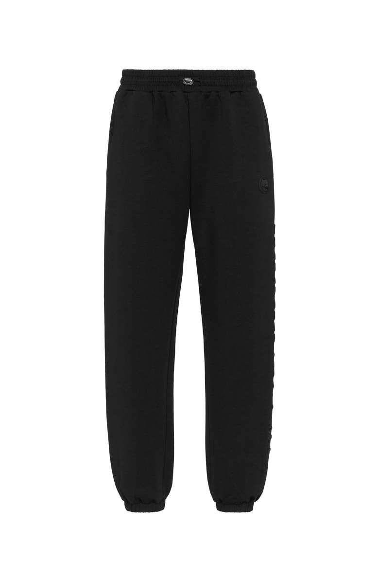 PLEIN SPORT Embossed Jogging Pants, Main, color, Black