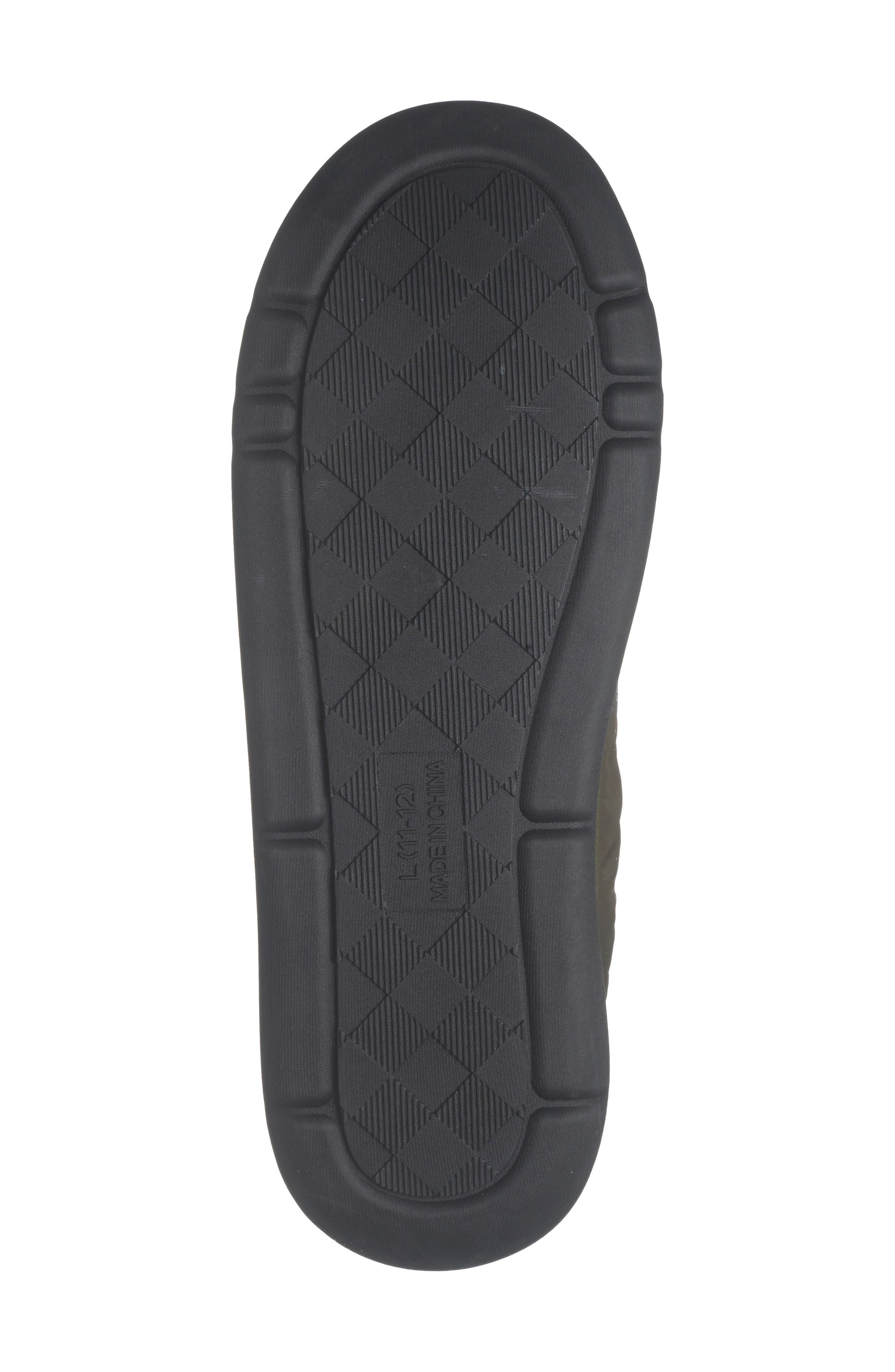 Darius Faux Fur Lined Quilted Clog Slipper, Alternate, color, GREEN MOSS