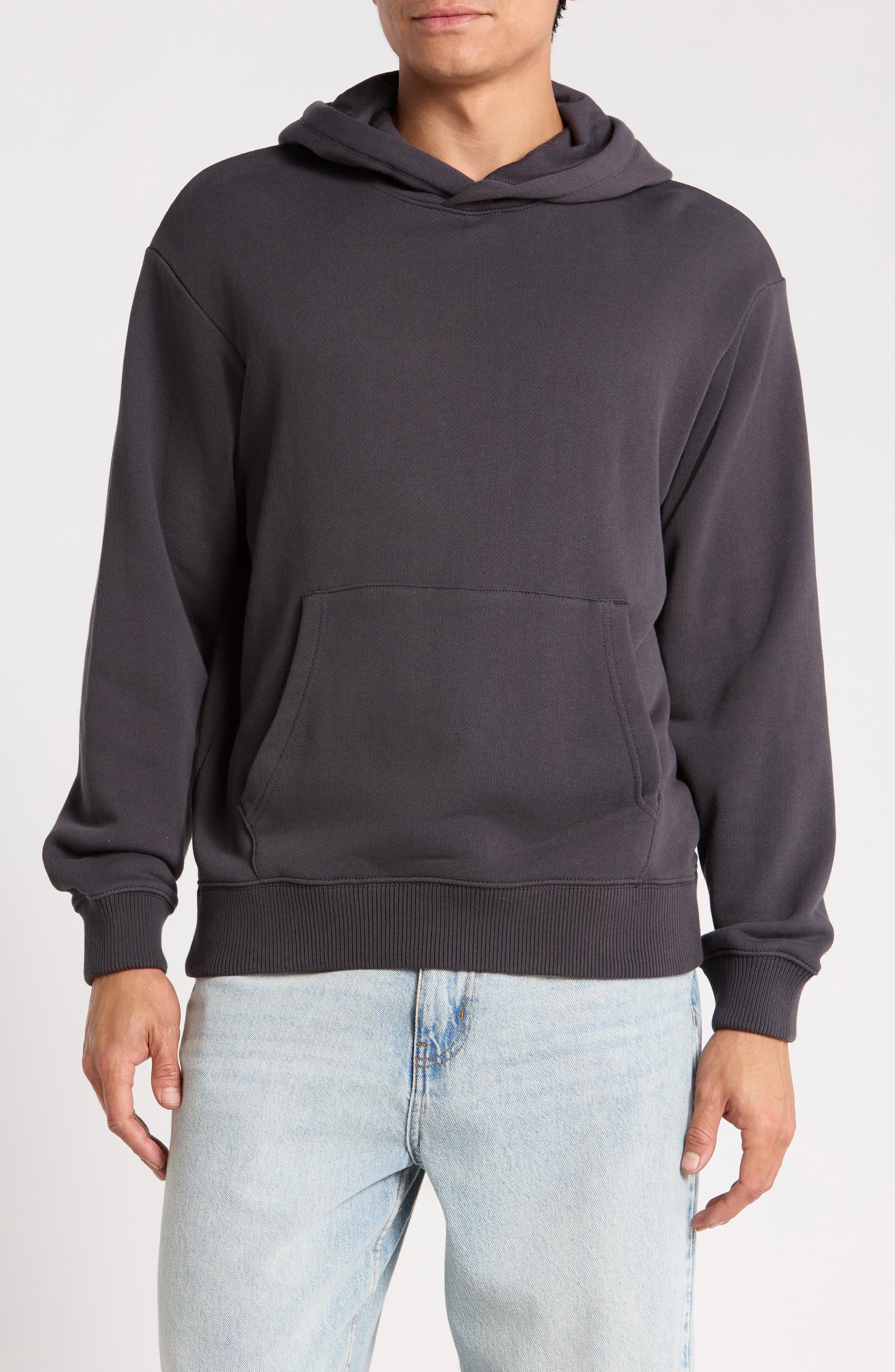 French Terry Pullover Hoodie