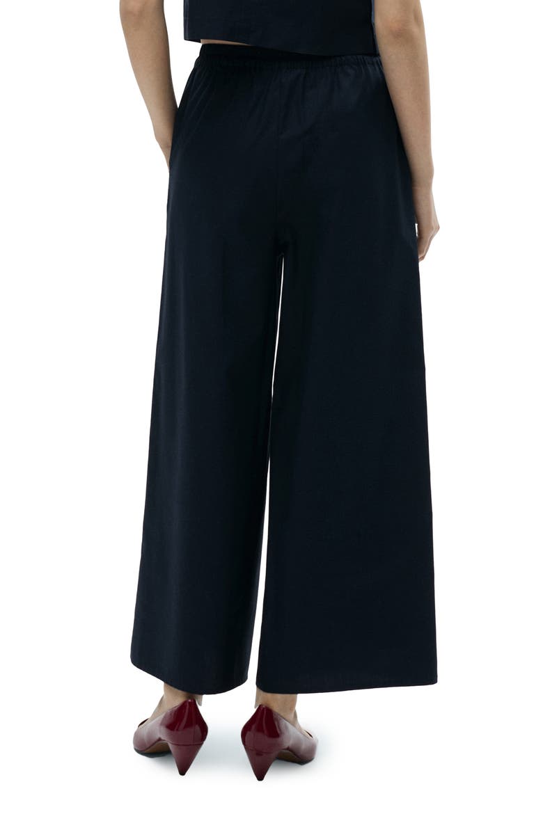 Pull-On Cotton Blend Pants, Alternate, color, DARK NAVY
