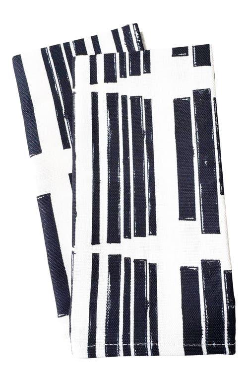 at300nelson Marguerite in Indigo - Single Napkin  product