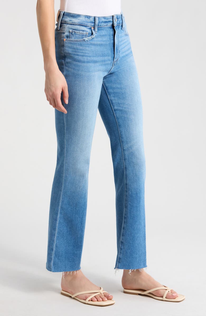 PAIGE Laurel Canyon Raw Hem Bootcut Jeans, Alternate, color, Mesmerize