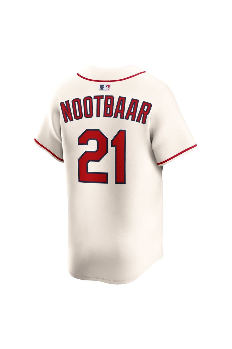 Men's Nike Lars Nootbaar Cream St. Louis Cardinals Alternate 2 Limited Jersey, Alternate, color, Cream