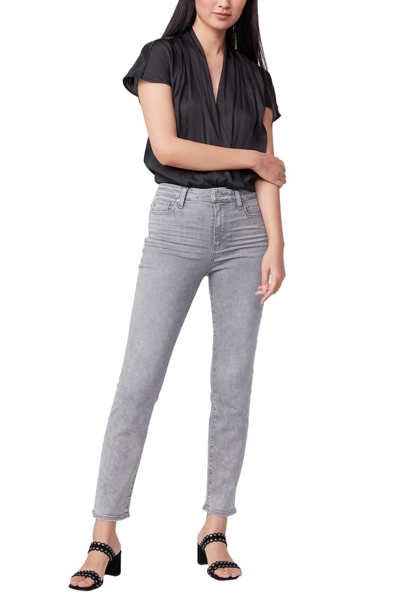 PAIGE Dijon Surplice Bodysuit, Alternate, color, 