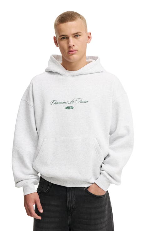 Men's Box Fit Graphic Hoodie
