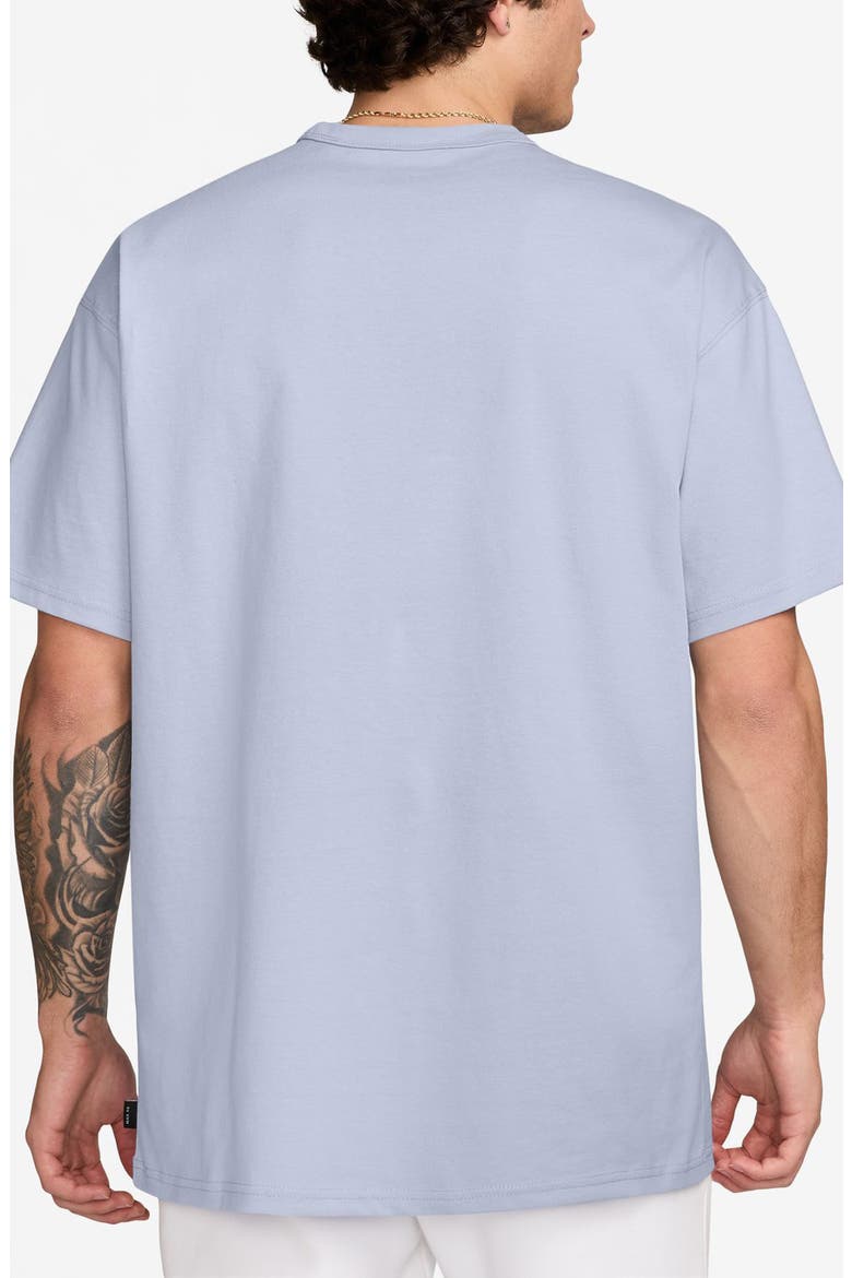 Premium Essential Cotton T-Shirt, Alternate, color, 057 GHOST