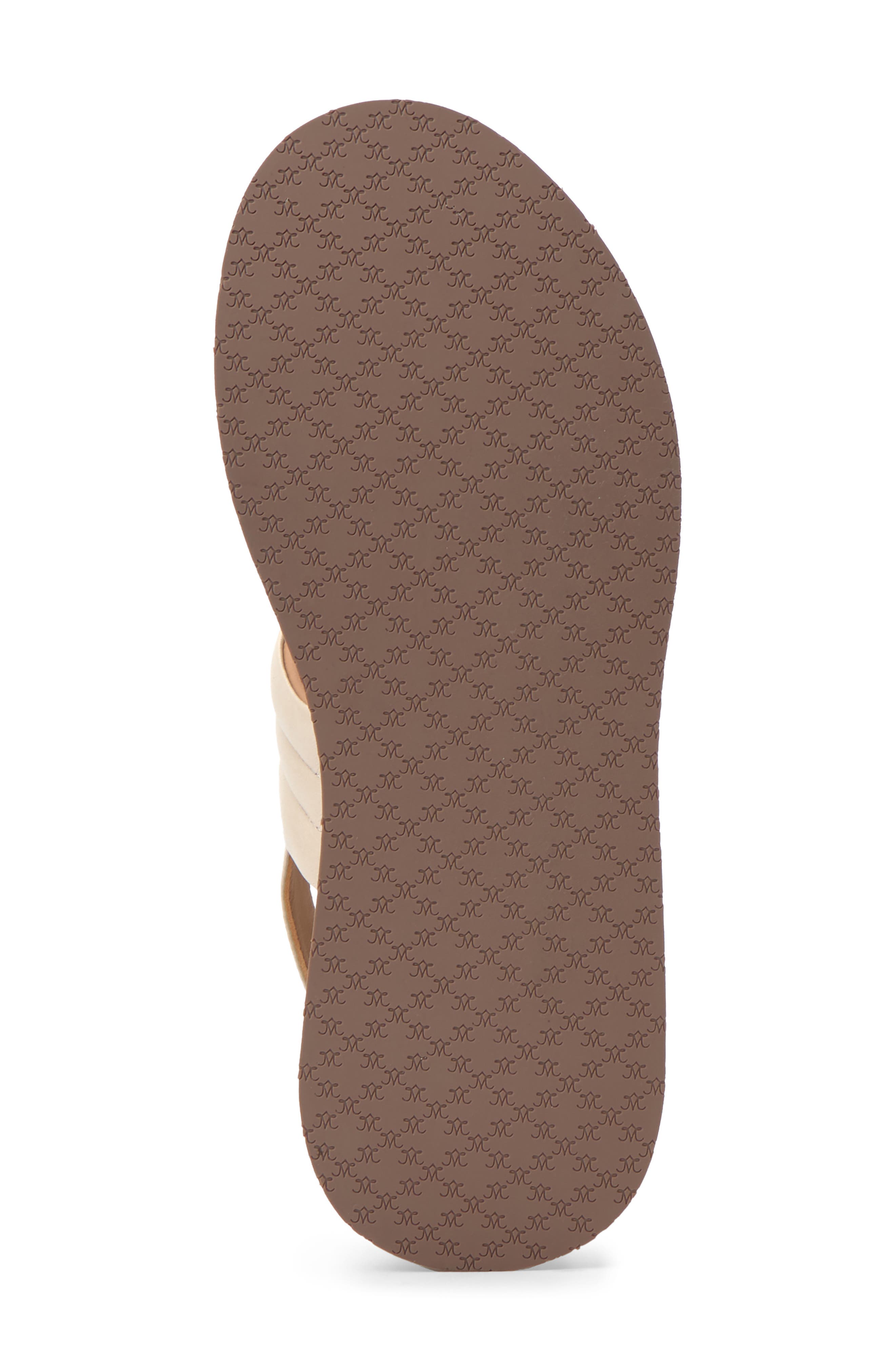 Johnston & Murphy Colleen Wedge Sandal, Alternate, color, Bone Glove Leather