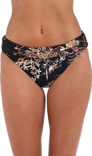 L'AGENCE Miya Jungle Classic Bikini Bottoms