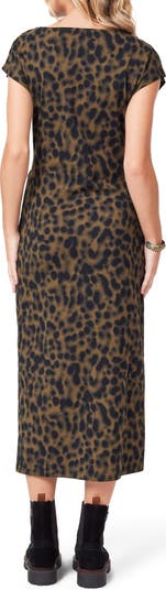 Cap Sleeve Midi Dress