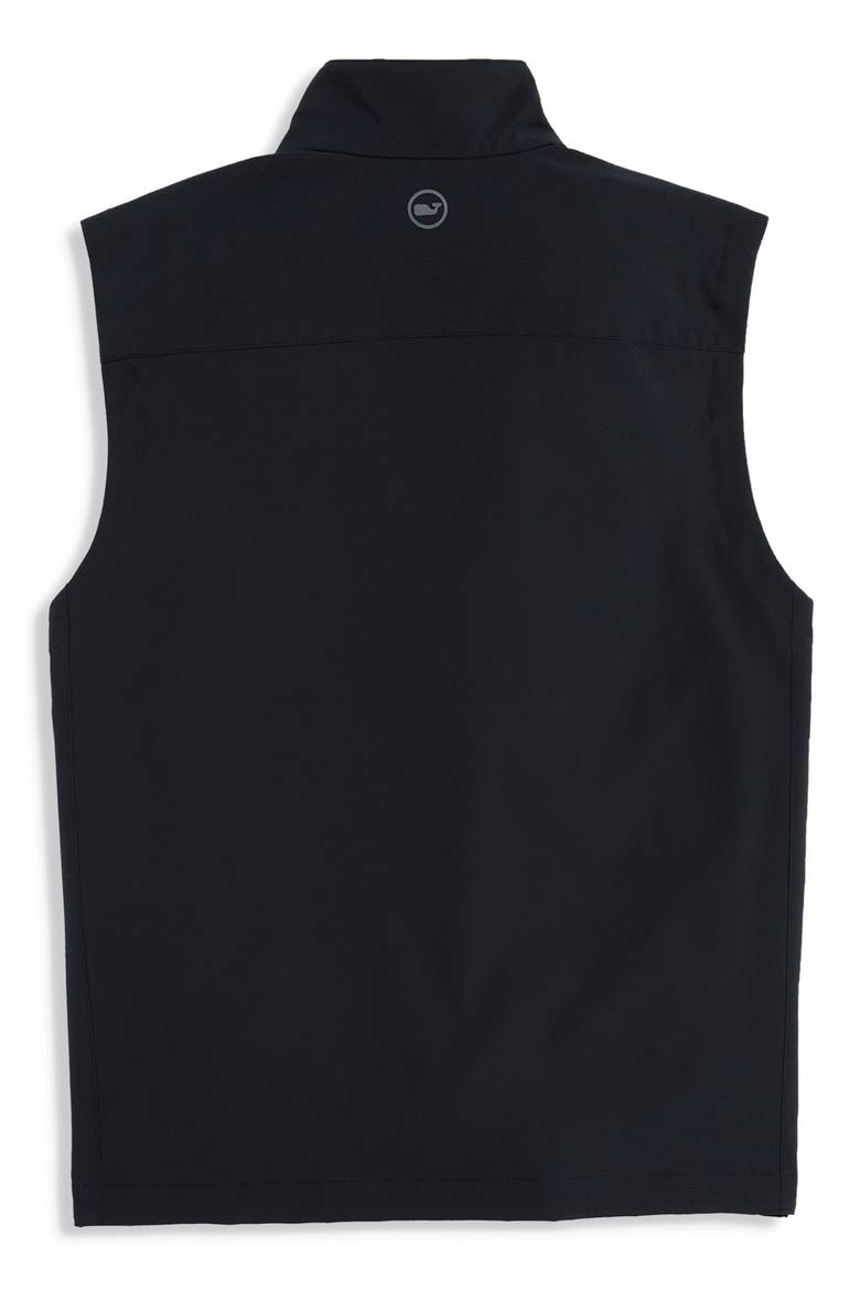 The On-the-Go Mariner Water Resistant Vest, Alternate, color, JET BLACK