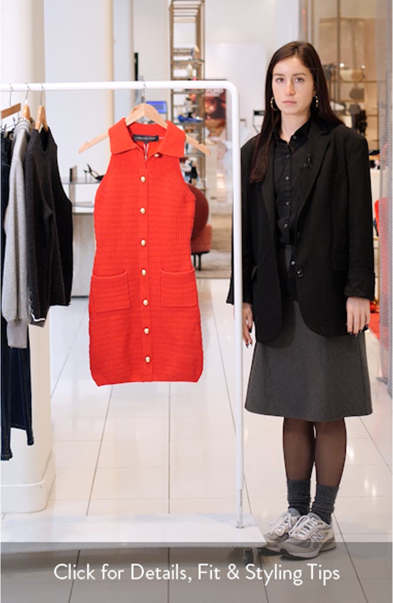 Sleeveless Sweater Dress, sales video thumbnail