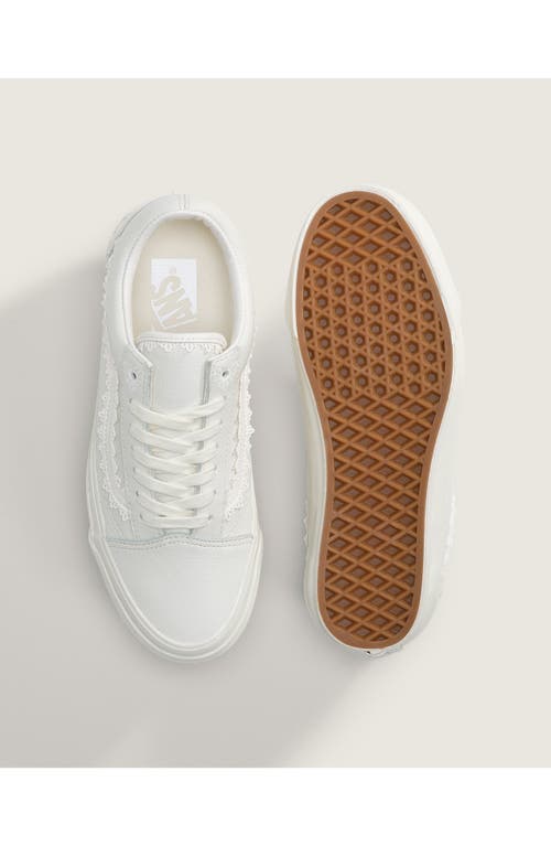 Vans Premium Old Skool Sneaker In White