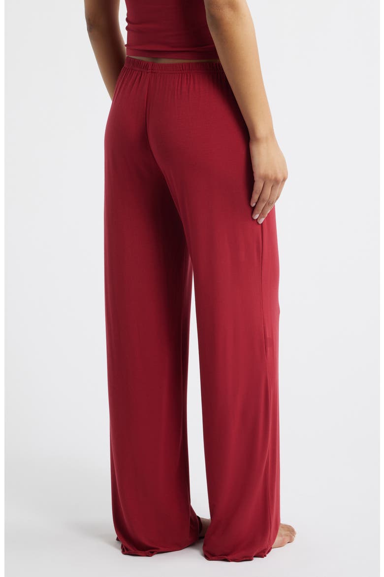 Scarlett Olivia Pull-On Pants, Alternate, color, DEEP RED
