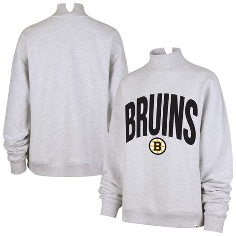 Women's '47  Heather Gray Boston Bruins Subtle Muse Sweatshirt