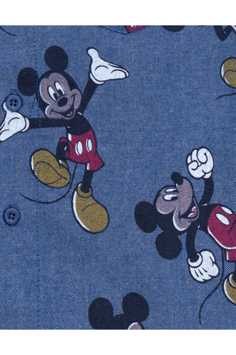 Mickey Mouse & Friends Romper Dress and Shorts Set, Alternate, color, Mickey Mouse Blue