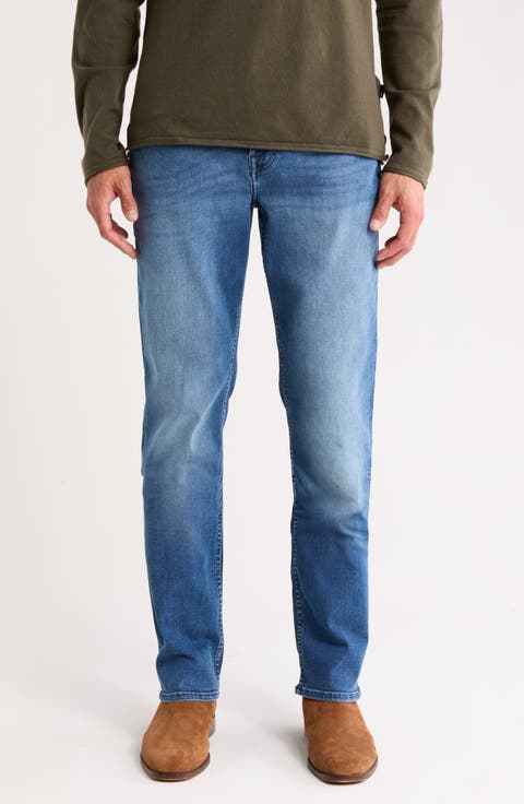 Squiggle Stretch Straight Leg Jeans