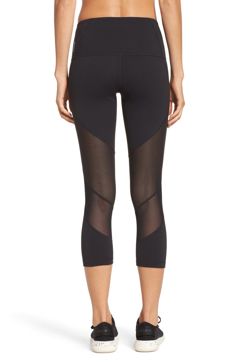 Zella Defy High Waist Crop Leggings, Alternate, color,