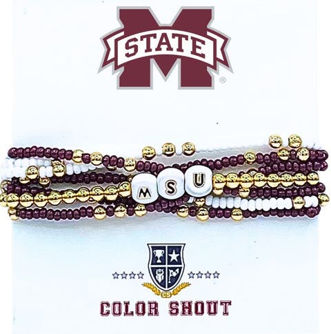 Mississippi State Lucky 7 Bracelet Set