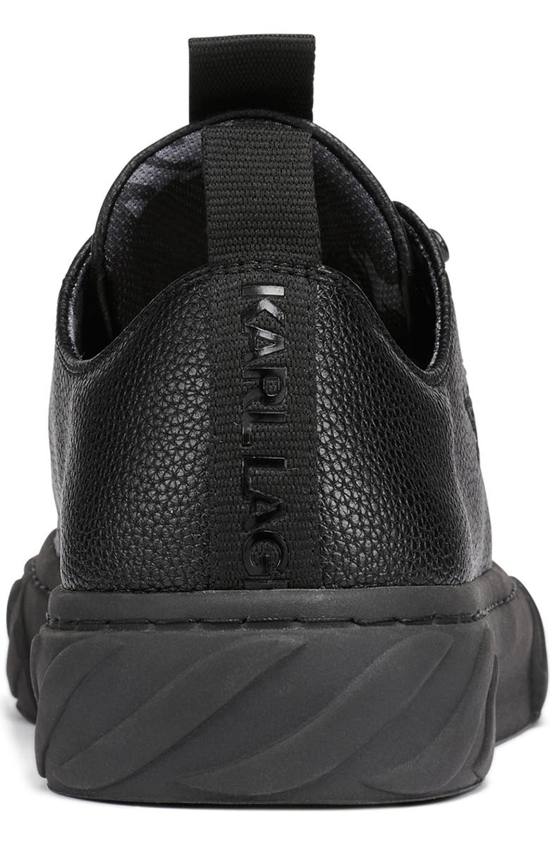 KARL LAGERFELD PARIS Low Top Sneaker, Alternate, color, Black