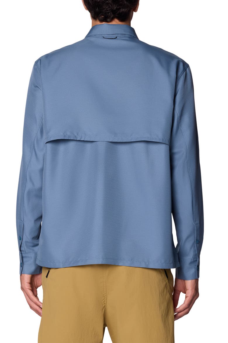 Sun Drift Cooling Long Sleeve Shirt, Alternate, color, ADRIATIC BLUE
