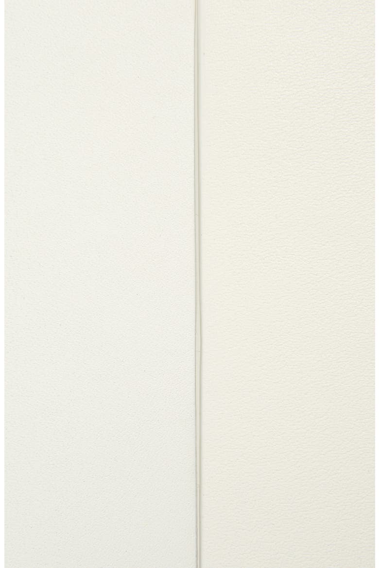 Leather Belt, Alternate, color, WHITE/ PLASTER/ GOLD