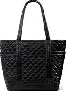 MZ Wallace Large Empire Deluxe Quilted Nylon Tote