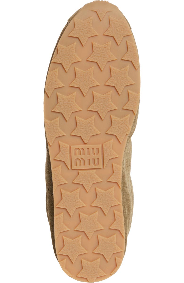 Miu Miu Allacciate Low Top Sneaker, Alternate, color, Muschio