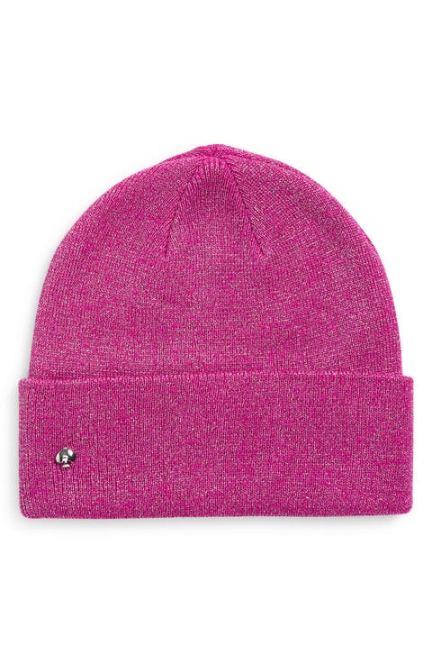 metallic beanie