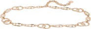 Vince Camuto Double Circle Chain Link Belt