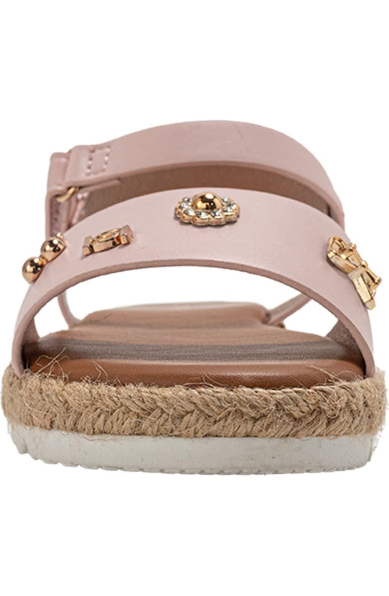 bebe Fleur Sandal, Alternate, color, Blush