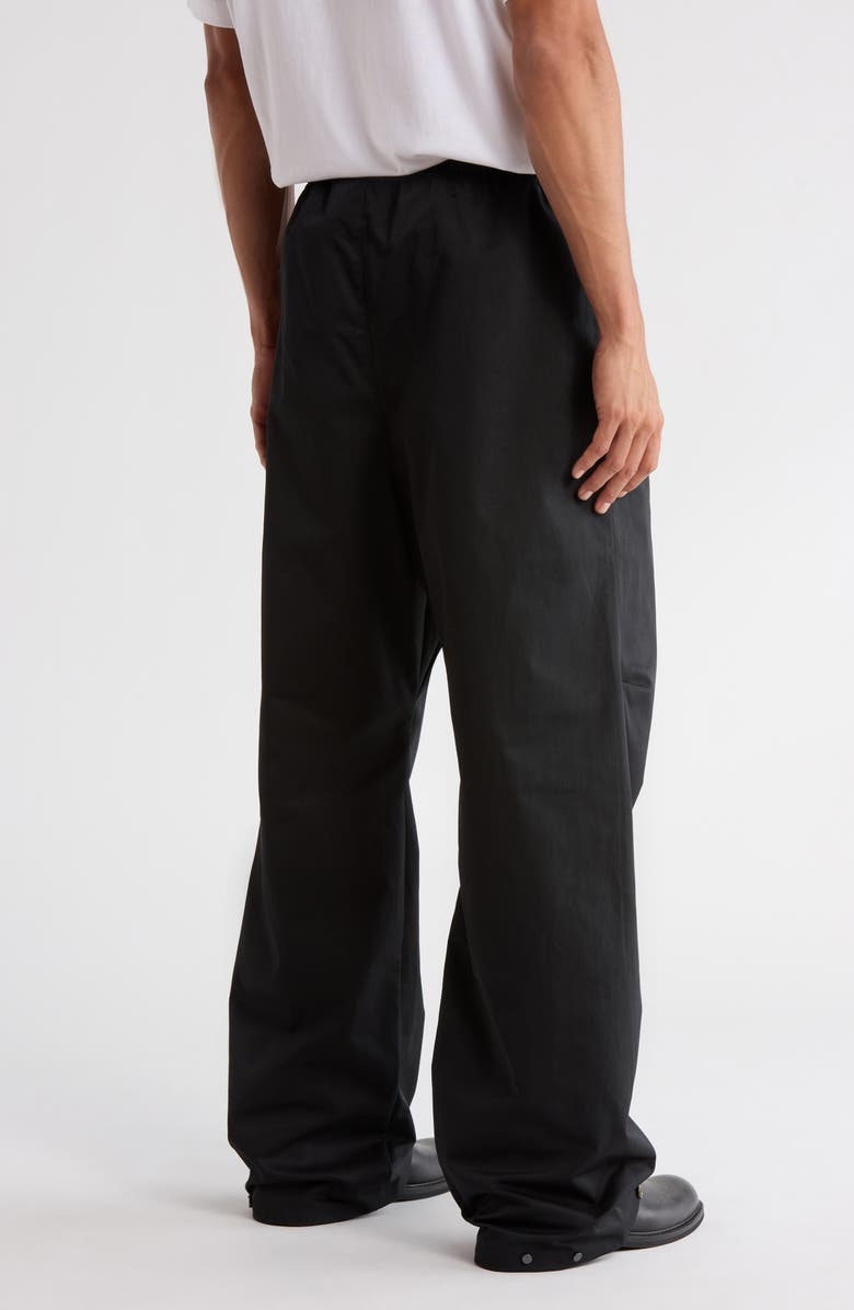 Fear of God Essentials Twill Work Pants, Alternate, color, Jet Black