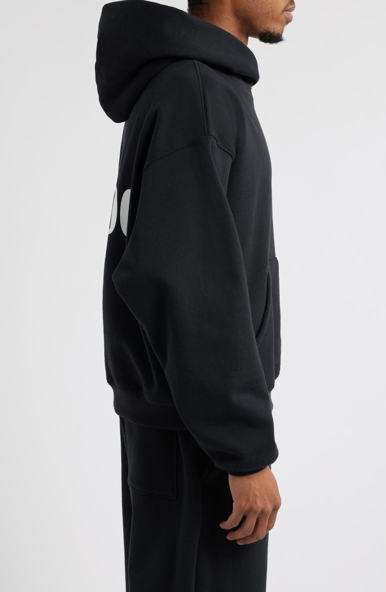 Elwood Trademark Logo Heavyweight Hoodie, Alternate, color, Coal