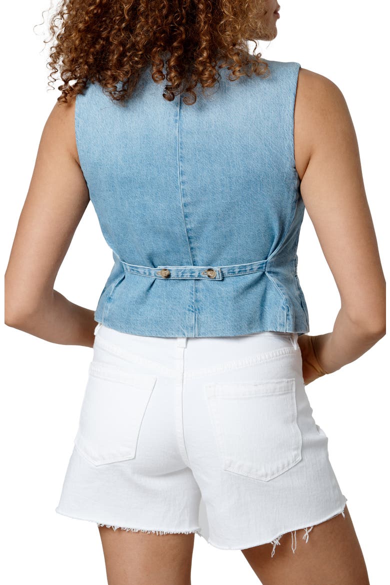 Denim Vest, Alternate, color, HEAD TO HEAD