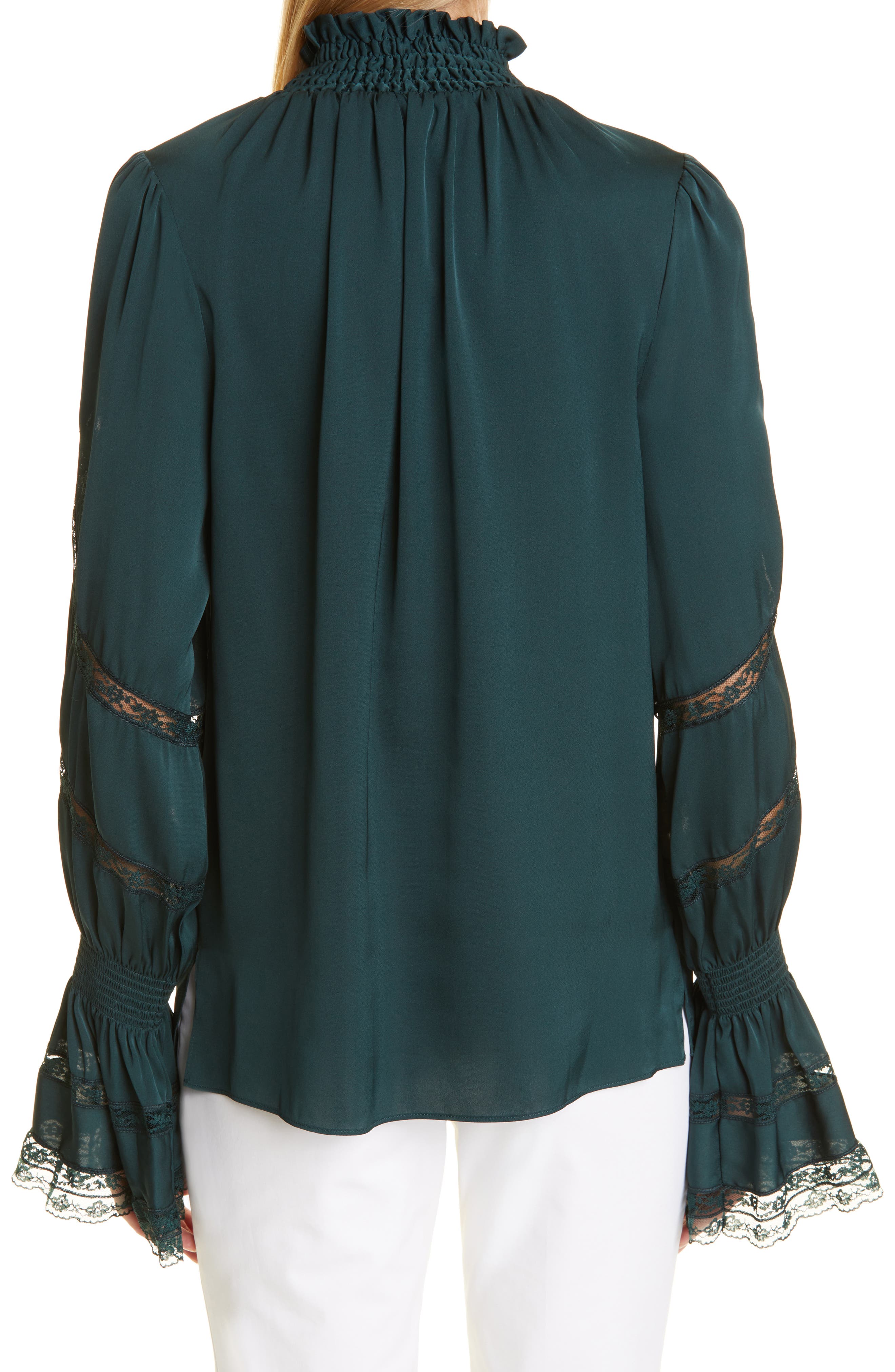 Elsie Stretch Silk Blouse - image 2