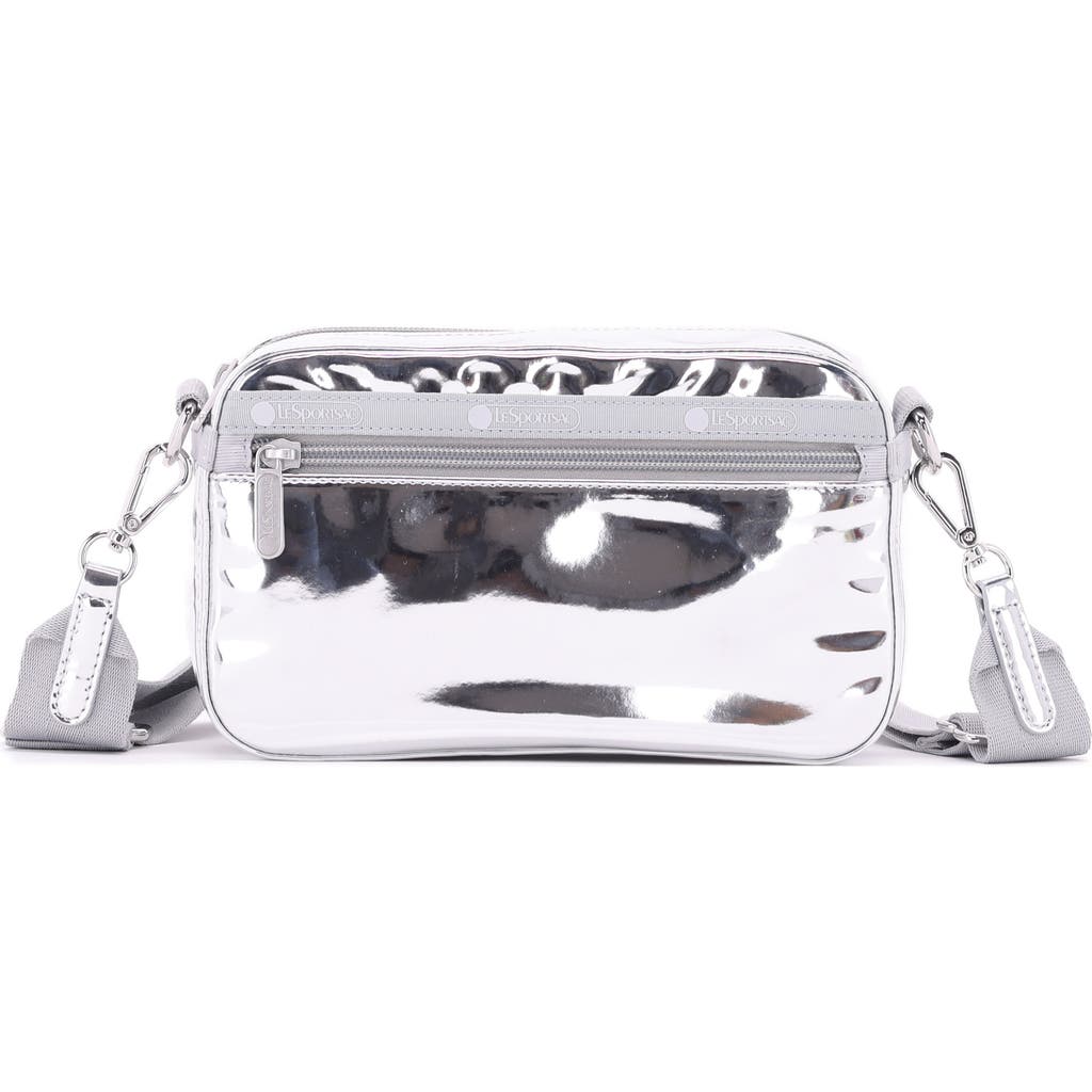 Lesportsac Mir Phone Crossbody Bag In Silver
