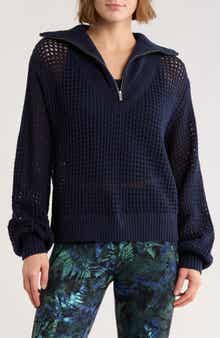 Sweaty Betty Tides High Half Zip Sweater