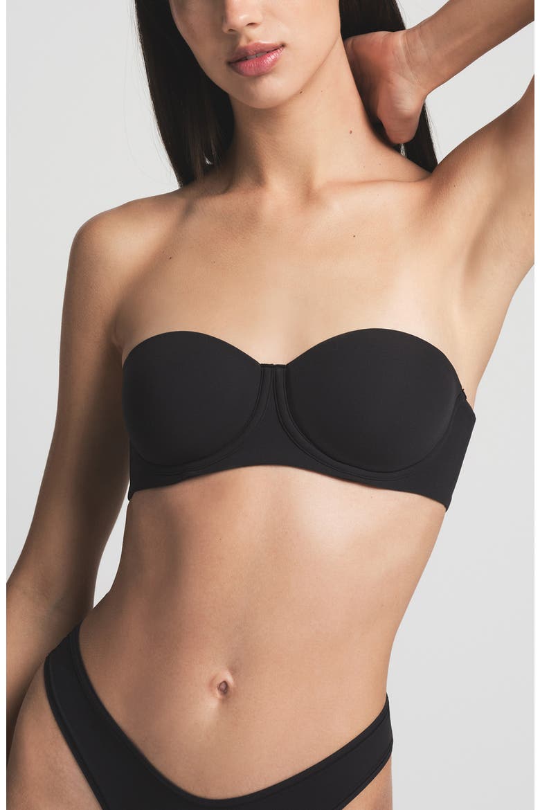 Fits Everybody Strapless Bra, Main, color, ONYX