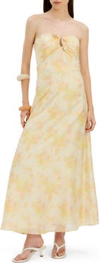 Bardot Amina Strapless Maxi Dress