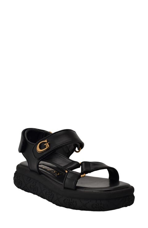 Lanara Ankle Strap Platform Sandal (Women)