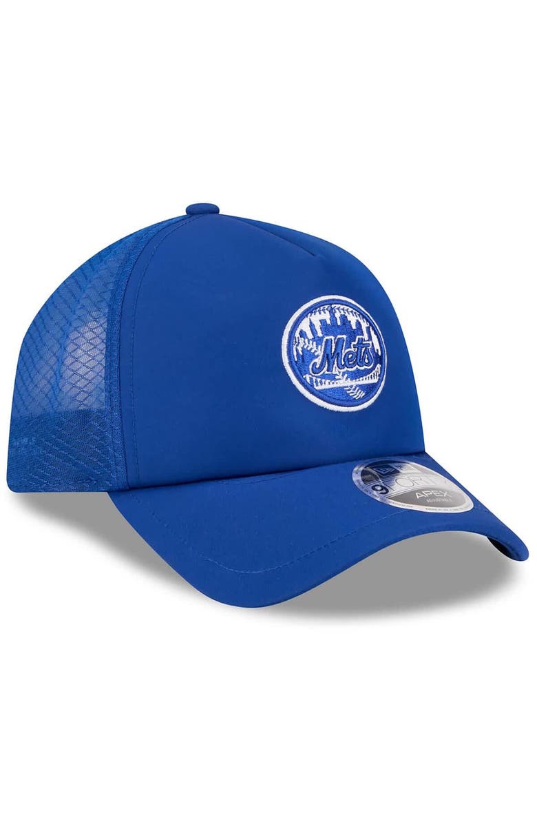New Era Men's New Era Royal New York Mets 2026 Batting Practice Alternate Apex 9FORTY Adjustable Hat, Alternate, color, Royal