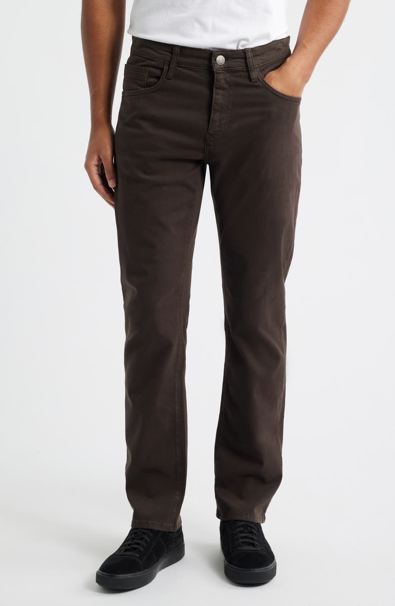 Mavi Jeans Zach Straight Leg Twill Pants, Main, color, After Dark Casual Twill