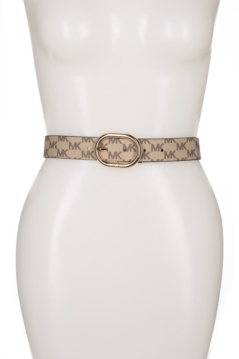 Reversible Logo Belt, Alternate, color, BLACK