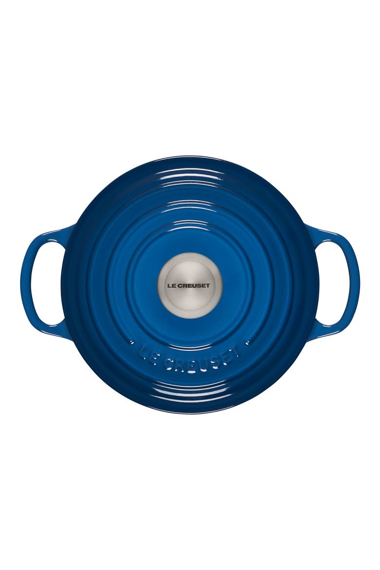 Signature 2-Quart Round Enameled Cast Iron Dutch Oven, Alternate, color, MARSEILLE