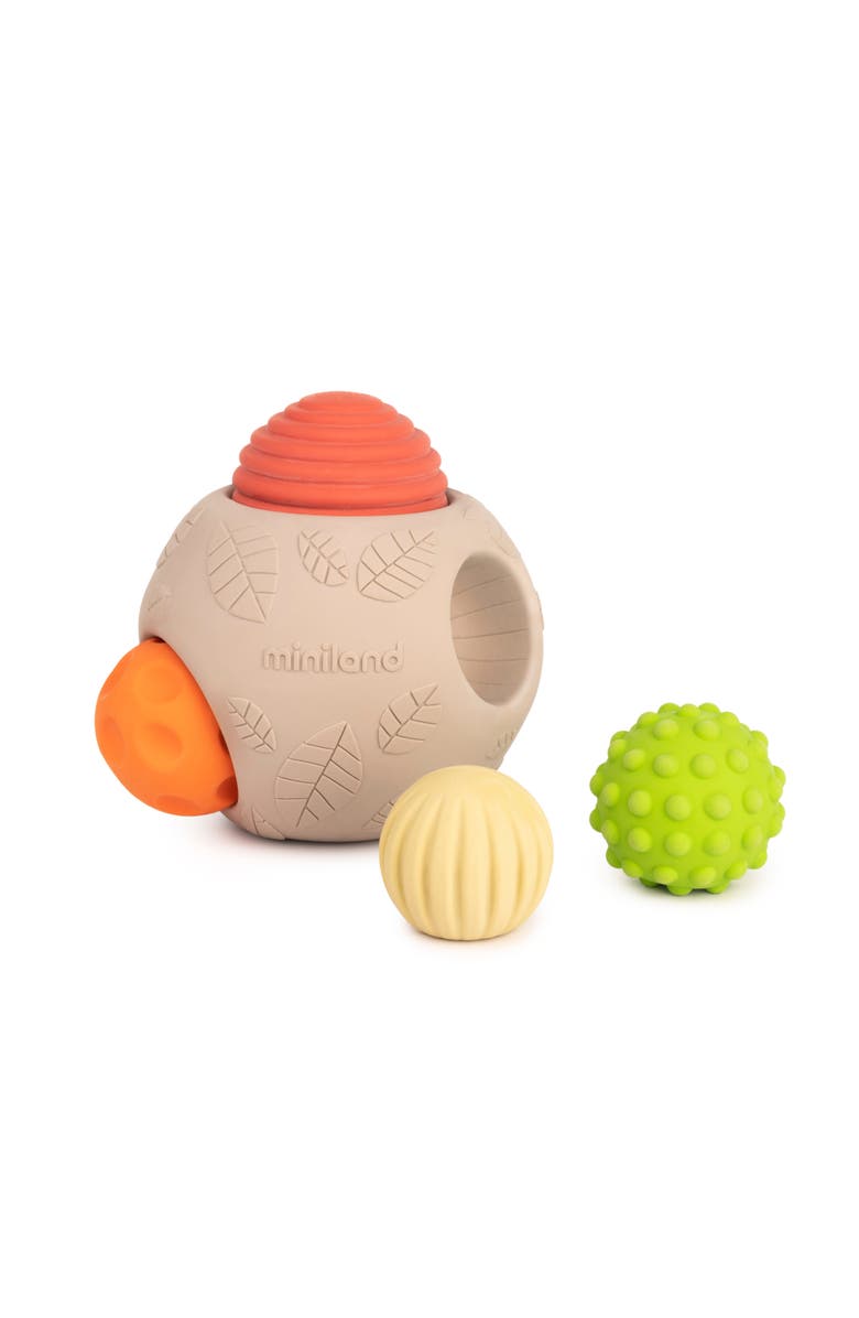Miniland ECO Big Sensory Ball - 5 Piece Set, Main, color, Beige Multi