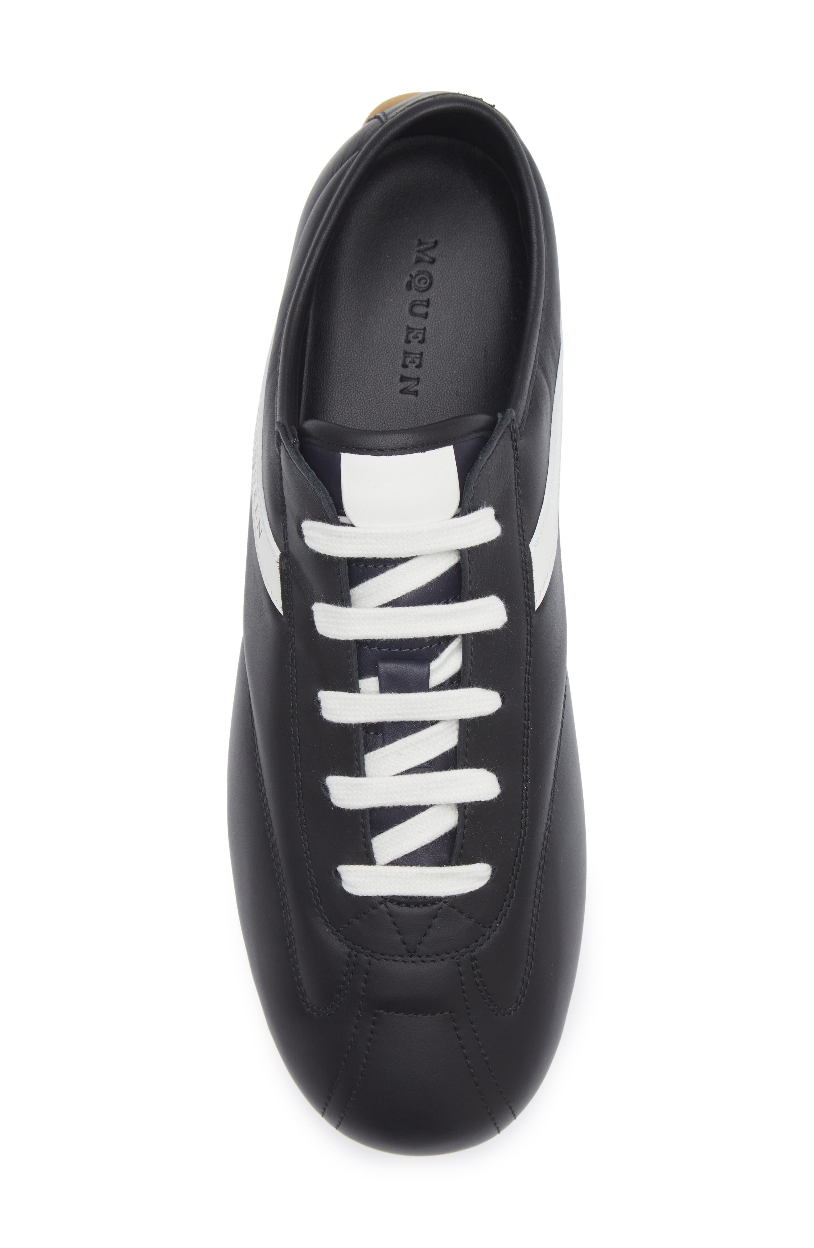 McQueen Boxe Low Top Sneaker, Alternate, color, Black