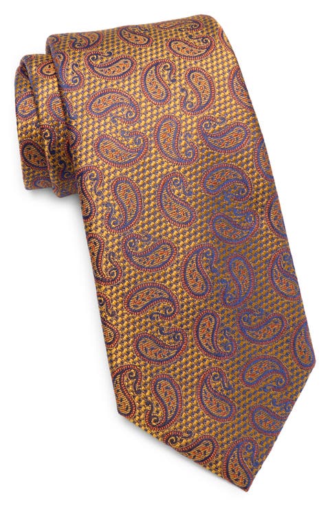 Hazell Paisley Silk Blend Tie